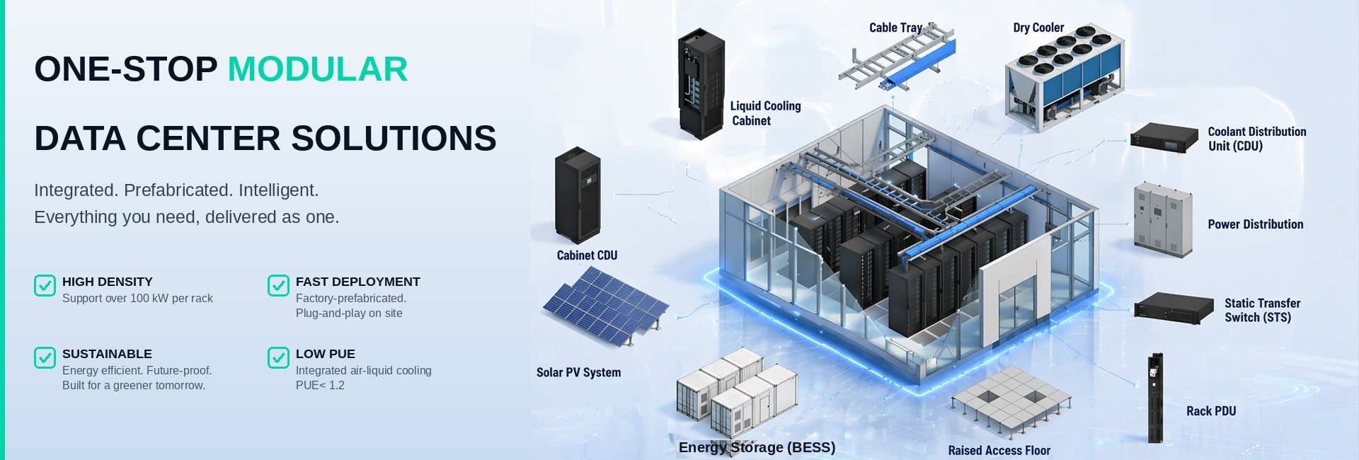 One-Stop Modular Data Center Solutions