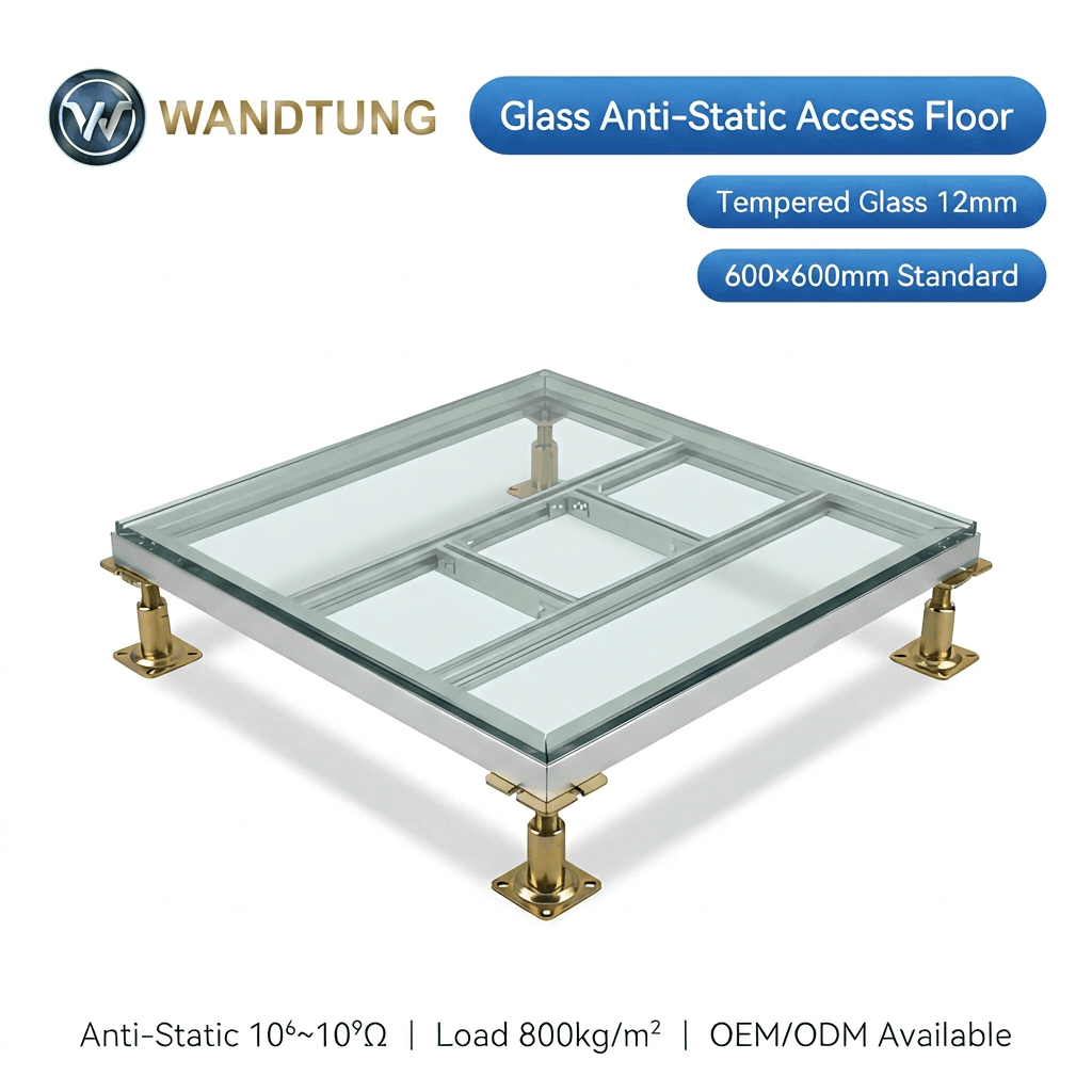Glass Anti-Static Raised Floor